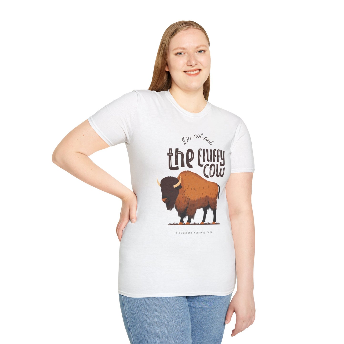 Do Not Pet the Fluffy Cow T-shirt