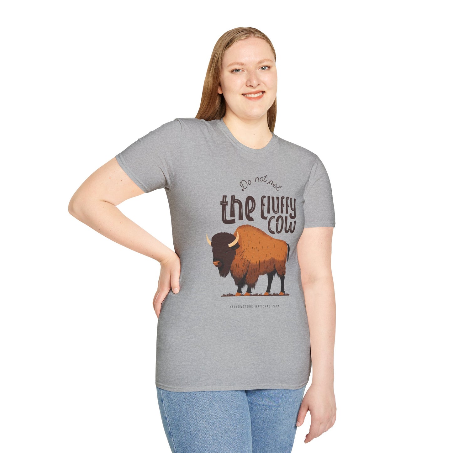 Do Not Pet the Fluffy Cow T-shirt