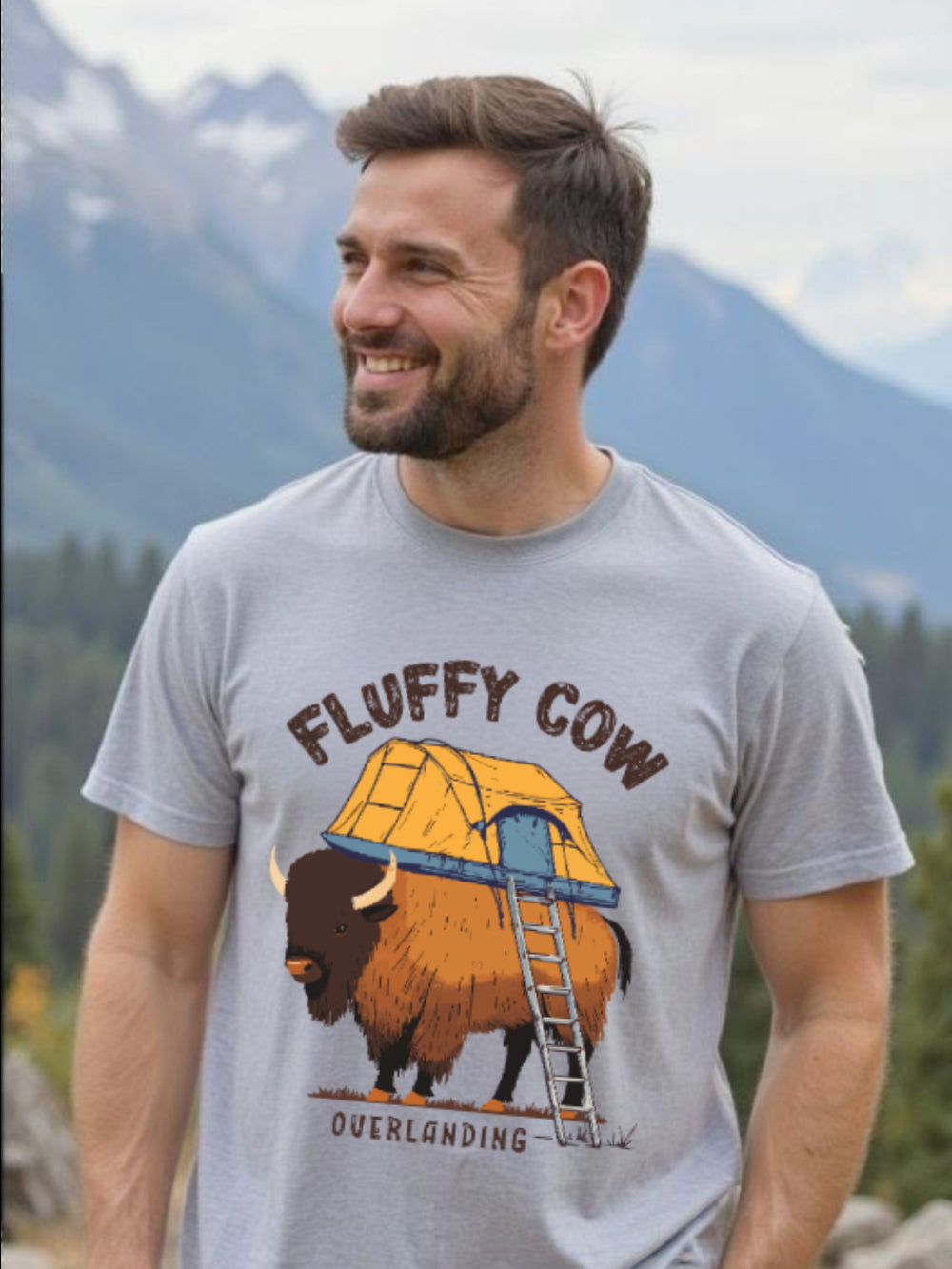 Fluffy Cow Overlanding T-shirt