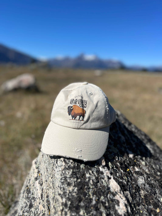 Do Not Pet the Fluffy Cow Distressed Hat